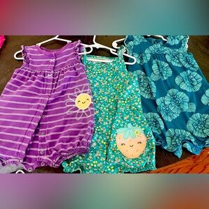 Colorful Baby Romper Set